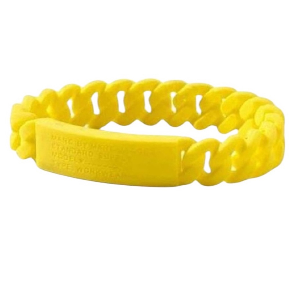 Marc by Marc Jacobs Yellow Braided Bracelet
